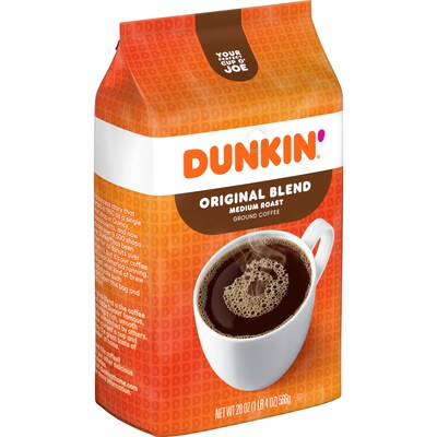 Dunkin' Original Blend Ground Coffee, Medium Roast, 20 oz. (SMU00678)