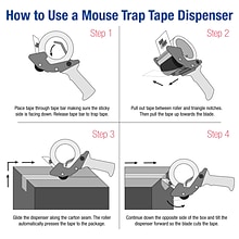 Tape Logic™ 2 Mouse Trap Carton Sealing Tape Dispenser (TDEC2)