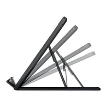 Kensington SmartFit Easy Riser Go 19.3 x 11.7 ABS Laptop Riser, Black (K50422WW)