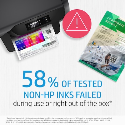HP 64 Black Standard Yield Ink Cartridge (N9J90AN)