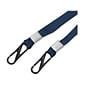 Cliq-It Face Mask Lanyard, Navy, Each (CL61312NB)