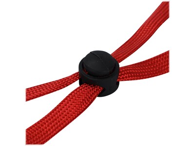 Cliq-It Face Mask Lanyard, Red, Each (CL61312RD)