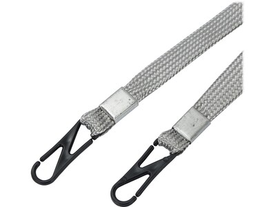 Cliq-It Face Mask Lanyard, Gray, Each (CL61312GY)