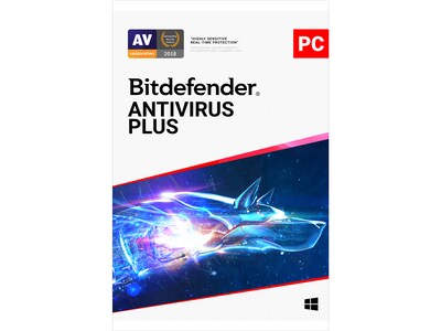 Bitdefender Antivirus Plus for 3 Devices, Windows, Download (AV01ZZCSN1203LEN)