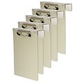 Omnimed Over-The-Bed Poly Clipboards, Beige 5/Pack (203913-BG5)