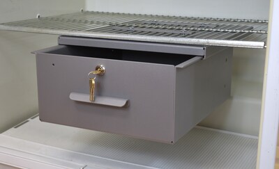 Omnimed Large Aluminum Refrigerator Lock Box (183035)