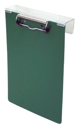 Omnimed Over-The-Bed Poly Clipboard, Forest Green (203913-FG)