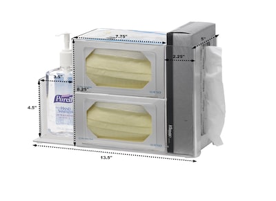 Omnimed Hygiene Station Bundle With Stand & Infection Station (304005_311)
