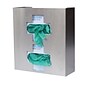 Omnimed Double Medical Cross Glove Box Dispenser, Stainless Steel (305336)