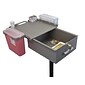 Omnimed American Made Mobile Phlebotomy Cart with Large Storage Drawer (350340)