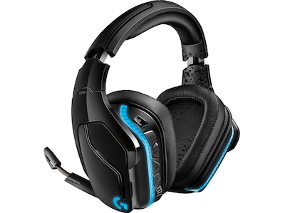 Logitech G Series G935 Wireless Over-the-Ear Gaming Headset, Black (981-000742)