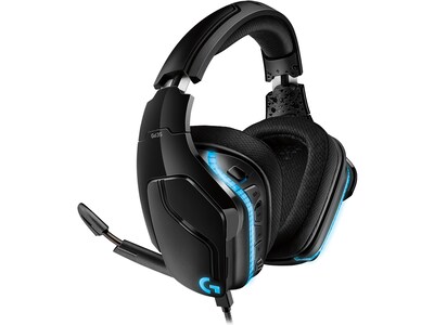 Logitech G Series G635 Wired Over-the-Ear Gaming Headset, Black (981-000748)