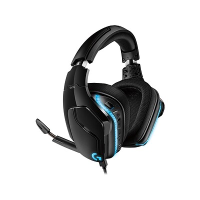 Logitech G Series G635 Wired Over-the-Ear Gaming Headset, Black (981-000748)