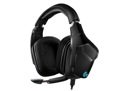 Logitech G Series G635 Wired Over-the-Ear Gaming Headset, Black (981-000748)