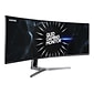 Samsung LC49RG90SSNXZA 49" LED Monitor, Dark Gray/Blue