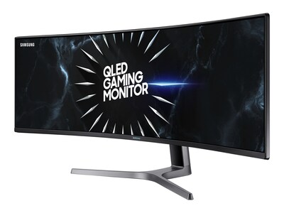 Samsung LC49RG90SSNXZA 49" LED Monitor, Dark Gray/Blue