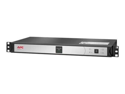 APC Smart-UPS Li-Ion 500VA Short Depth with SmartConnect 500 VA 4-Outlet UPS, Silver/Black (SCL500RM1UC)