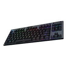 Logitech G915 TKL Tenkeyless LIGHTSPEED Wireless RGB Mechanical Gaming Keyboard, Black (920-009529)