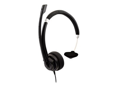 V7 Mono Headset, Over-the-Head, Black  (HU411)