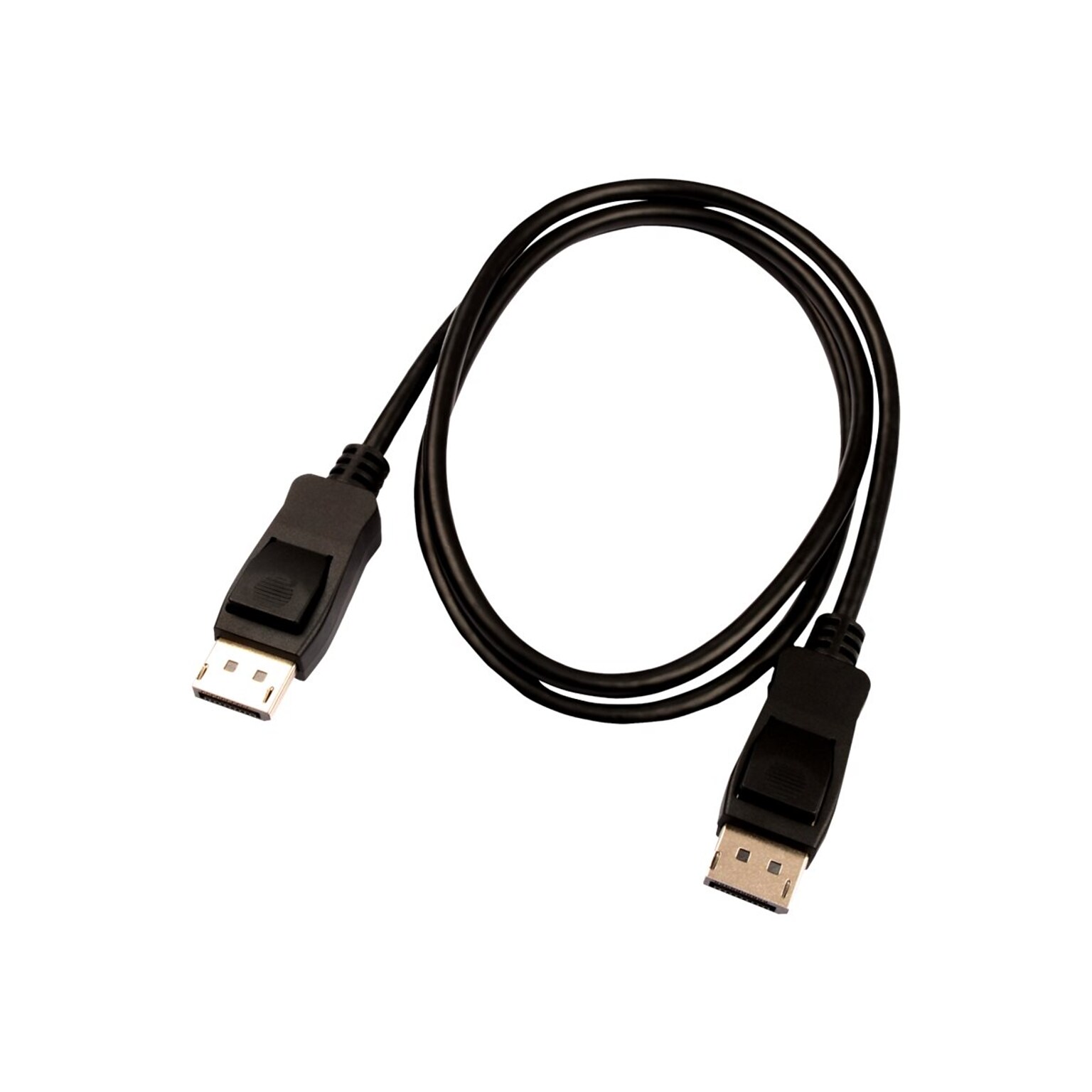 V7 V7DPPRO-1M-BLK 3.3 DisplayPort Audio/Video Cable, Black