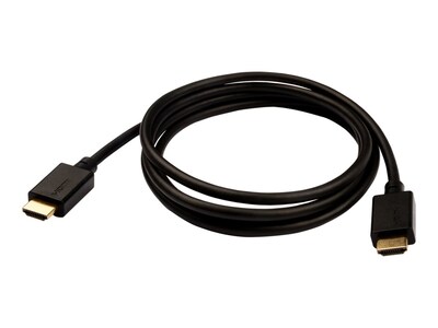 V7 V7HDMIPRO-2M-BLK 6.56 HDMI Audio/Video Cable, Black