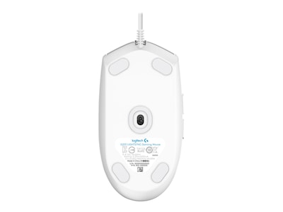 Logitech Optical Gaming Mouse, White (910-005791)
