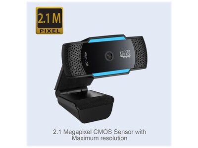 Adesso CyberTrack H5 2.1 Megapixels Universal Webcam (CYBERTRACKH5)