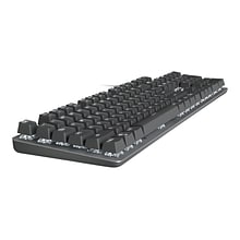 Logitech K845 Mechanical Illuminated Aluminum Gaming Keyboard, Blue Switches, Black (920-009860)