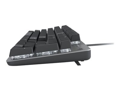 Logitech K845 Mechanical Illuminated Aluminum Gaming Keyboard, Blue Switches, Black (920-009860)