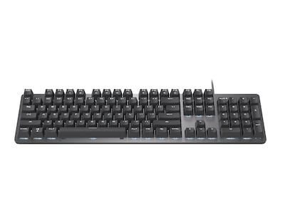 Logitech K845 Mechanical Illuminated Aluminum Gaming Keyboard, Brown Switches, Black (920-009862)