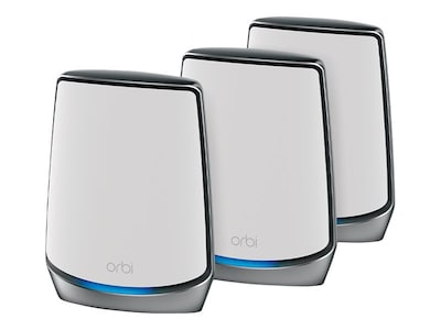 Netgear Orbi AX6000 Tri Band Router, White (RBK853-100NAS)