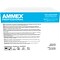 Ammex VPF Powder Free Vinyl Exam Gloves, Latex Free, Medium, 100 Gloves/Box, 10 Boxes/Carton (VPF641