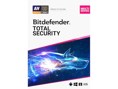 Bitdefender Total Security for 10 Devices, Windows/Mac/Android/iOS, Download (TS01ZZCSN1210LEN)
