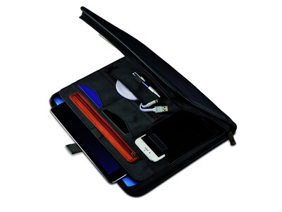 Samsonite Fabric Padfolio with Zipper Closure, Black  (116465-1041)