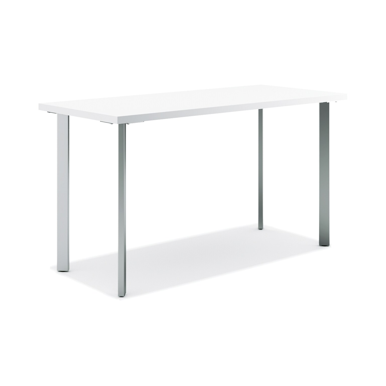 HON Coze 48W Desk, Designer White and Silver (RPL2448DWP6)