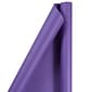 JAM Paper Gift Wrap, Matte Wrapping Paper, 25 Sq. Ft, Matte Purple, Roll Sold Individually (170134226)