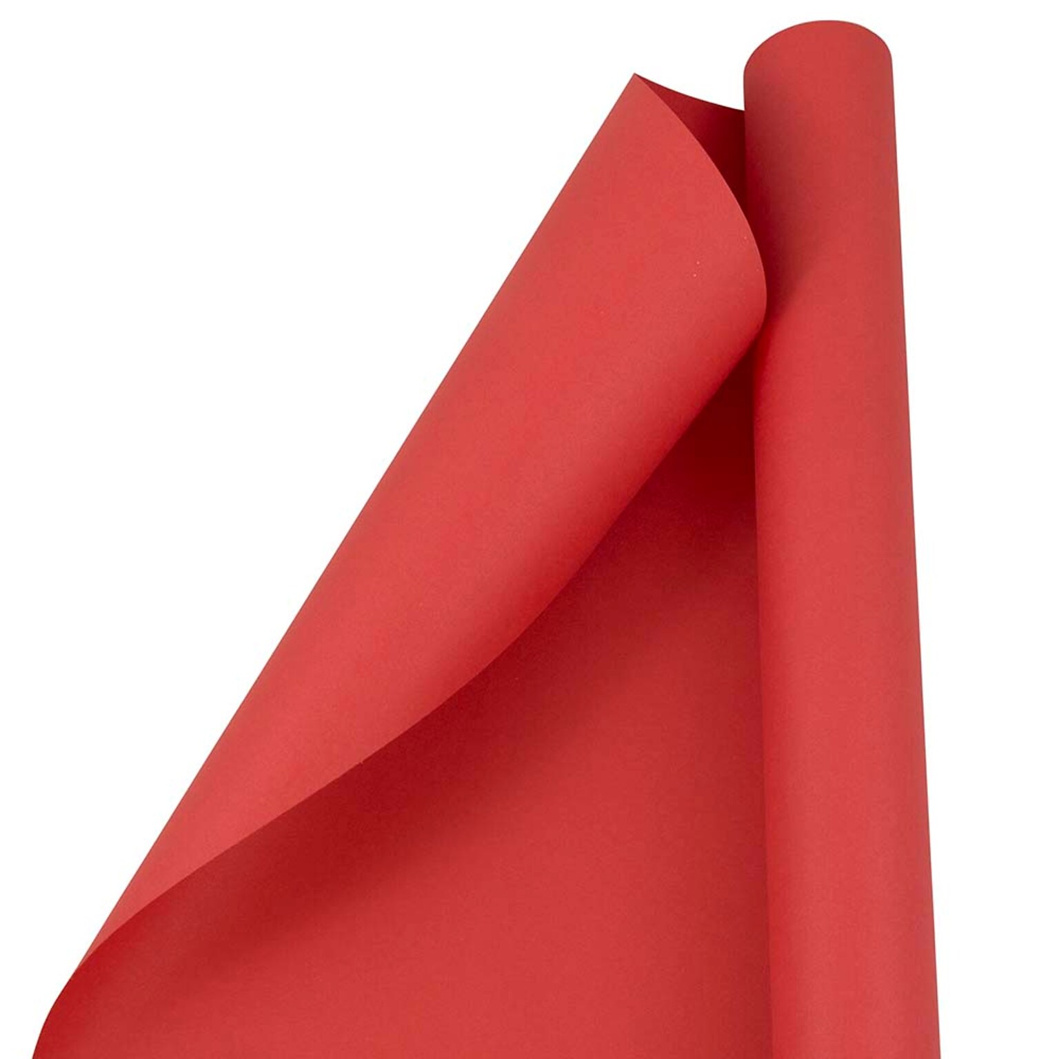 JAM Paper Wrapping Paper, 25 Sq. ft. x 30, Matte Red (277013524)