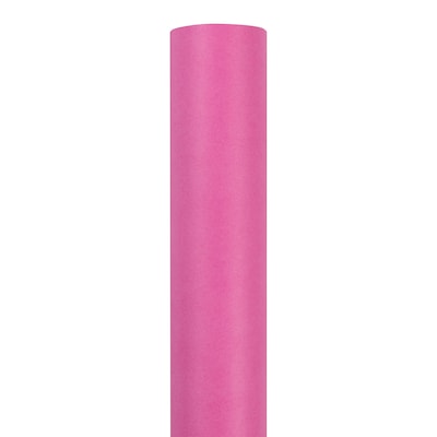 Jam Paper Gift Wrap, Matte Wrapping Paper, 25 Sq. ft, Matte Fuchsia Hot Pink, Roll Sold Individually (170131235)
