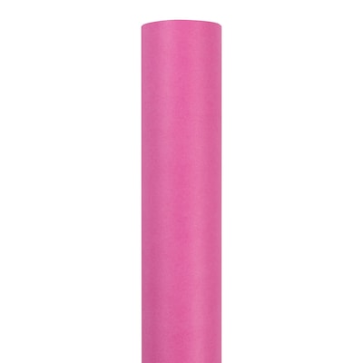 JAM Paper Gift Wrap, Matte Wrapping Paper, 25 Sq. Ft, Matte Fuchsia Hot Pink, Roll Sold Individually (170131235)