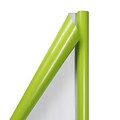 JAM Paper Gift Wrap, Glossy Wrapping Paper, 25 Sq. Ft, Lime Green, Sold Individually (165S25li)