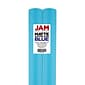 JAM PAPER Gift Wrap, Matte Wrapping Paper, 25 Sq Ft per Roll, Matte Bright Blue/Peacock Blue, 2/Pack