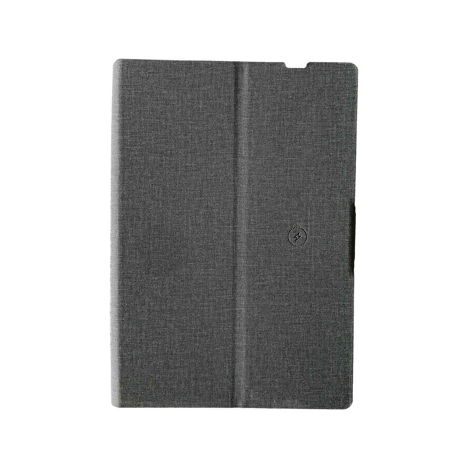 Nicci Wireless Charging Notebook, Gray (CBM3931-GRY)