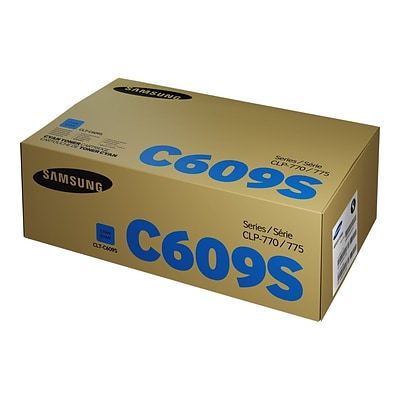 Samsung CLT-C609 Cyan Standard Yield Toner Cartridge (SU086A)