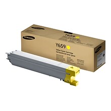 Samsung CLT-Y659S Yellow Standard Yield Toner Cartridge (SU572A)