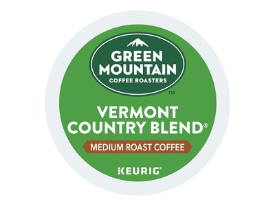 Green Mountain Vermont Country Blend Ground Coffee Packs, Medium Roast, 2.2 oz., 100/Carton (4162)