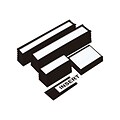 MasterVision Magnets, Black, 25/Pack (FM1310)