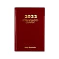 2022 AT-A-GLANCE 5.75 x 8.25 Daily Planner, Standard Diary, Red (SD389-13-22)