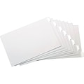 Cardinal Write & Erase Paper Dividers, 8-Tab, White (CRD 84271)