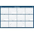 2022 House of Doolittle 33 x 66 Wall Calendar, Wipe Off Classic, White/Blue (3962-22)
