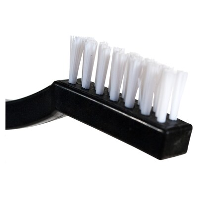 Carlisle Flo-Pac 7-1/4" Utility Toothbrush Style Maintenance Brush, Nylon, Black (CFS4067400DZ)